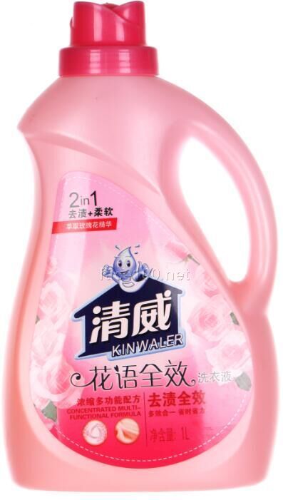 2000ml	清威花語全效洗衣液批發(fā)代理