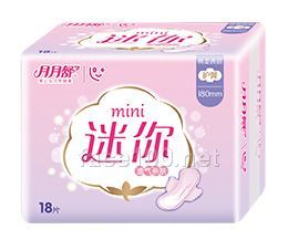 護(hù)翼型柔棉迷你衛(wèi)生巾18片