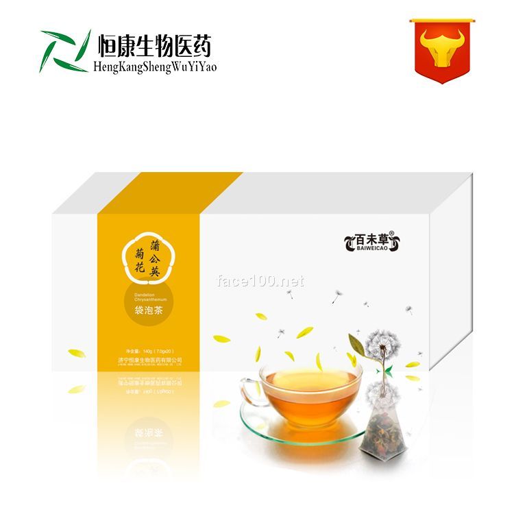 菊花蒲公英袋泡茶/生產(chǎn)廠家/貼牌代加工/山東恒康